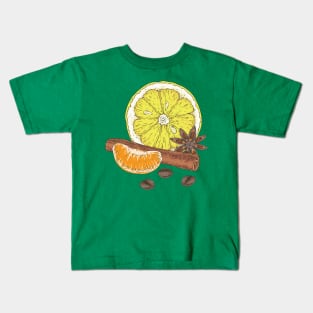 Lemons and Spices Kids T-Shirt